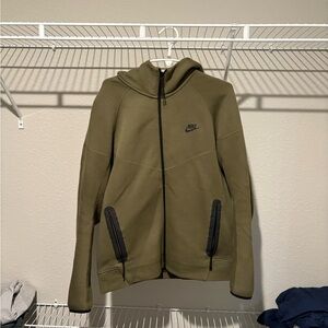 Nike Tech Green Zip Up Jacket